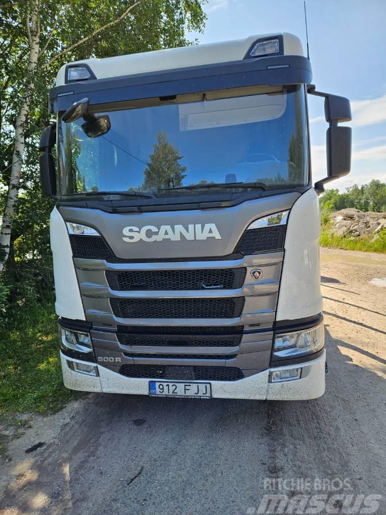 Scania 500 R Tømmerbiler