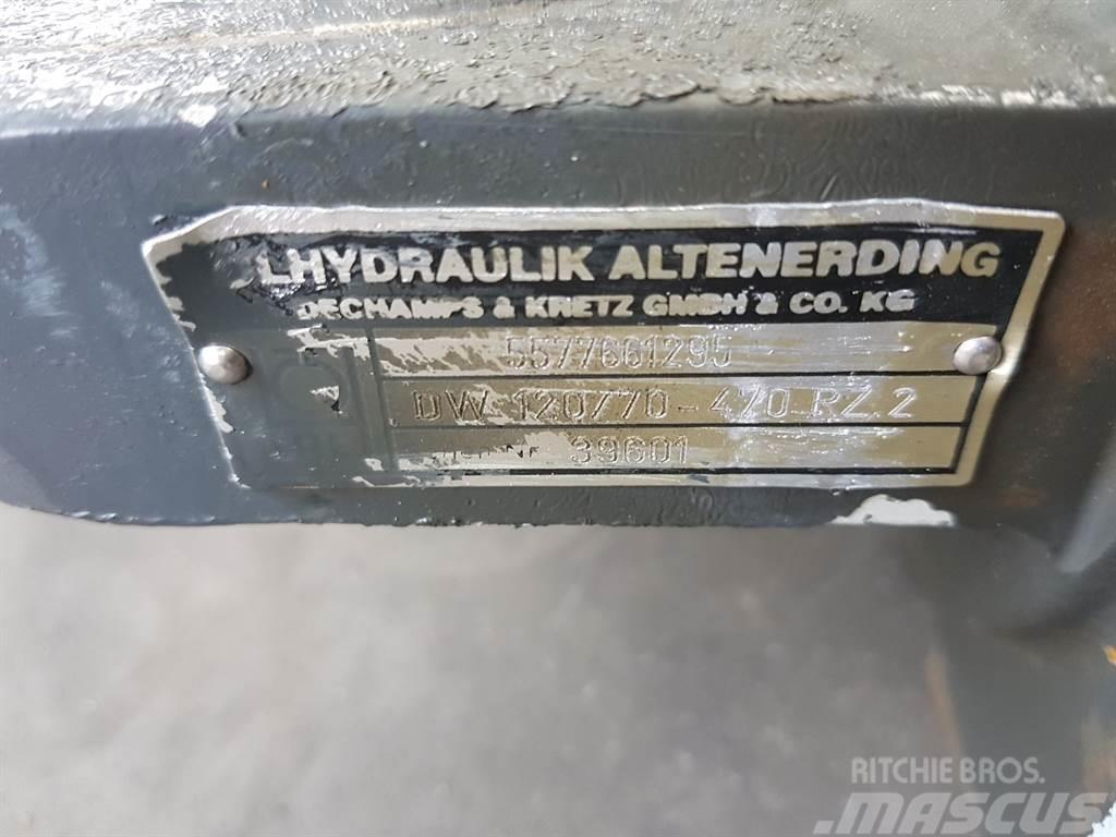 Fuchs MHL320-5577661295-Outrigger cylinder/Zylinder Hydraulikk