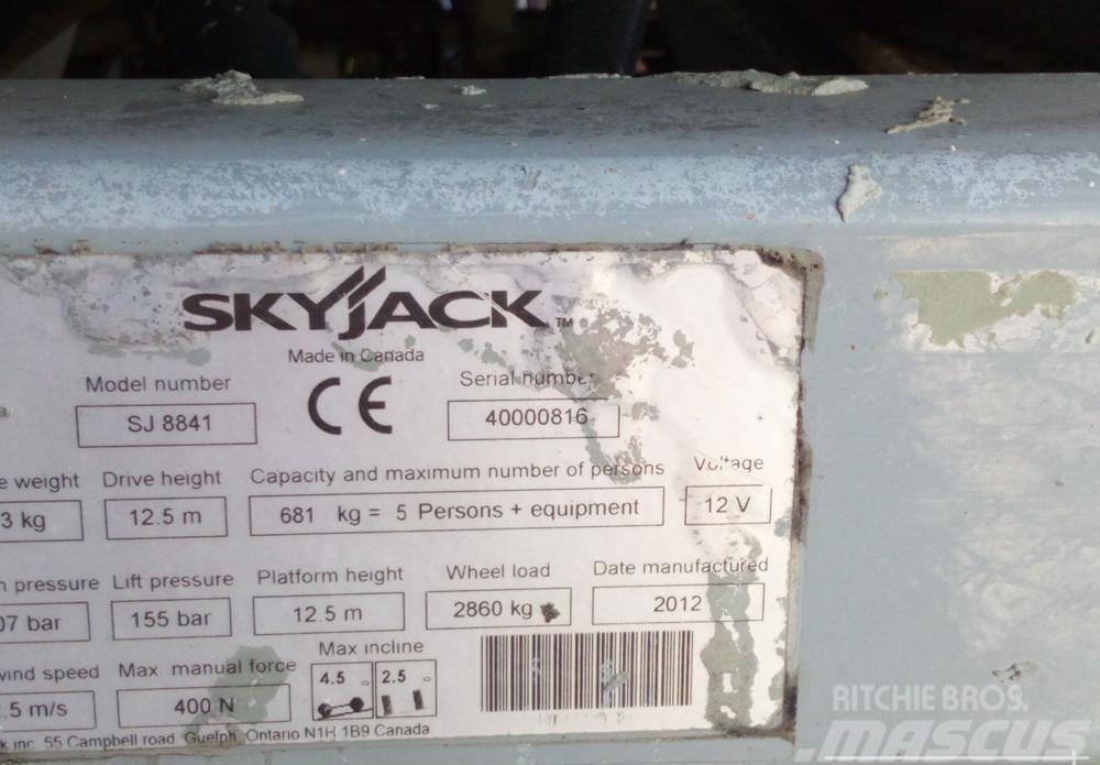 SkyJack SJ 8841 RT 4x4 ollós emelő 14.3M! Sakselifter