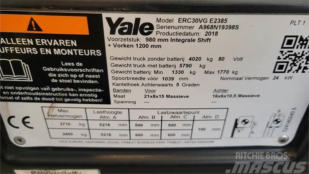 Yale electro 2018 ERC30VG Elektriske trucker