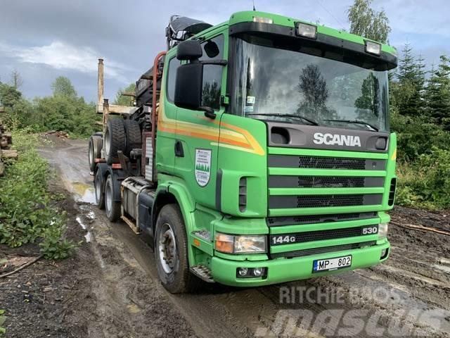 Scania 144-530 Tømmerbiler