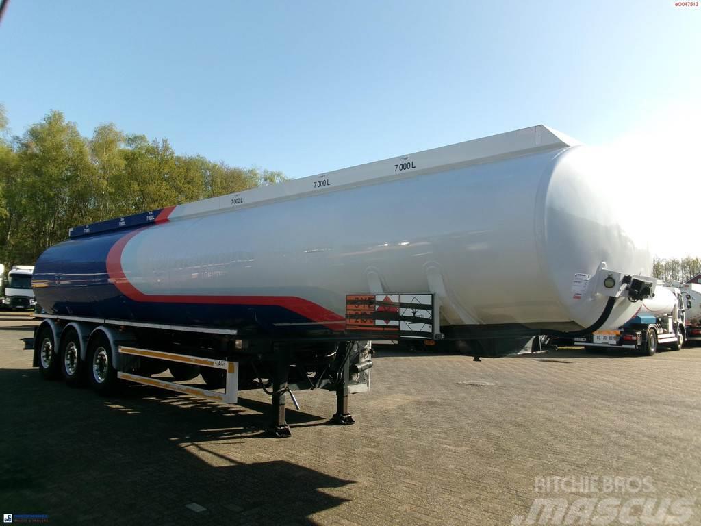 LAG Fuel tank alu 44.5 m3 / 6 comp + pump Tanksemi