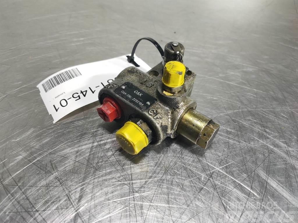 O&K 2292184-Priority valve/Prioritaetsventil Hydraulikk