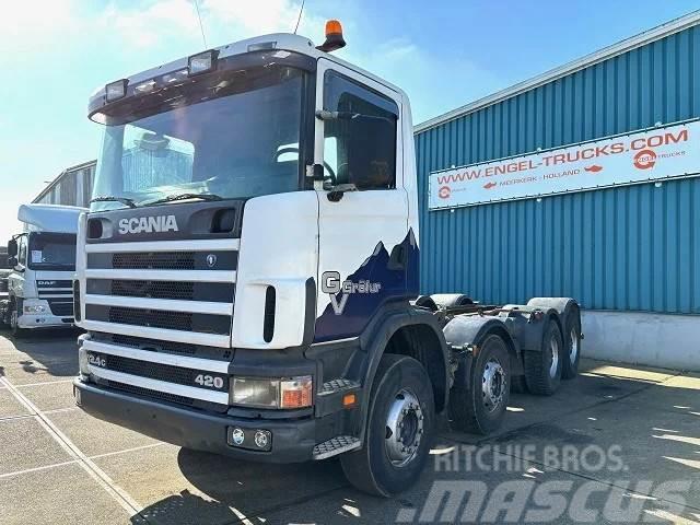 Scania R124-420 C 8x4 FULL STEEL CHASSIS (EURO 3 / FULL S Chassis