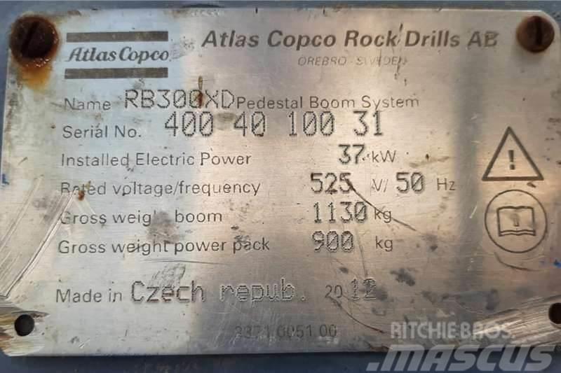 Atlas Copco Rock Breaker Boom Andre lastebiler