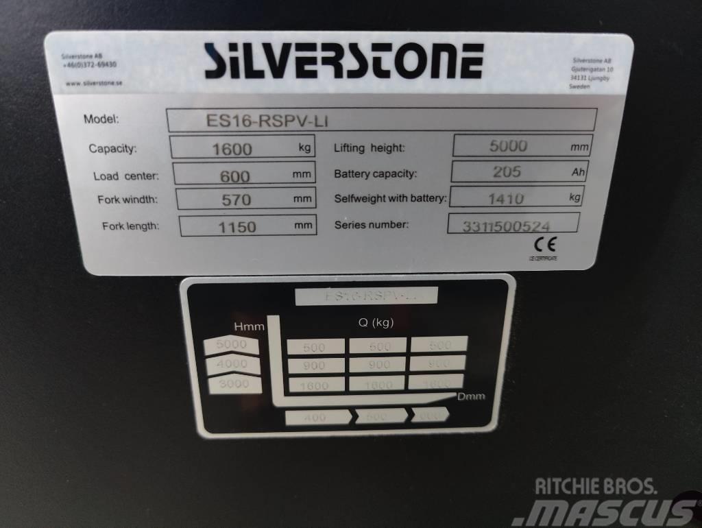 Silverstone ES16-RSPVLI-5000 LI-ION AKULLA, TARJOUS! Stablere