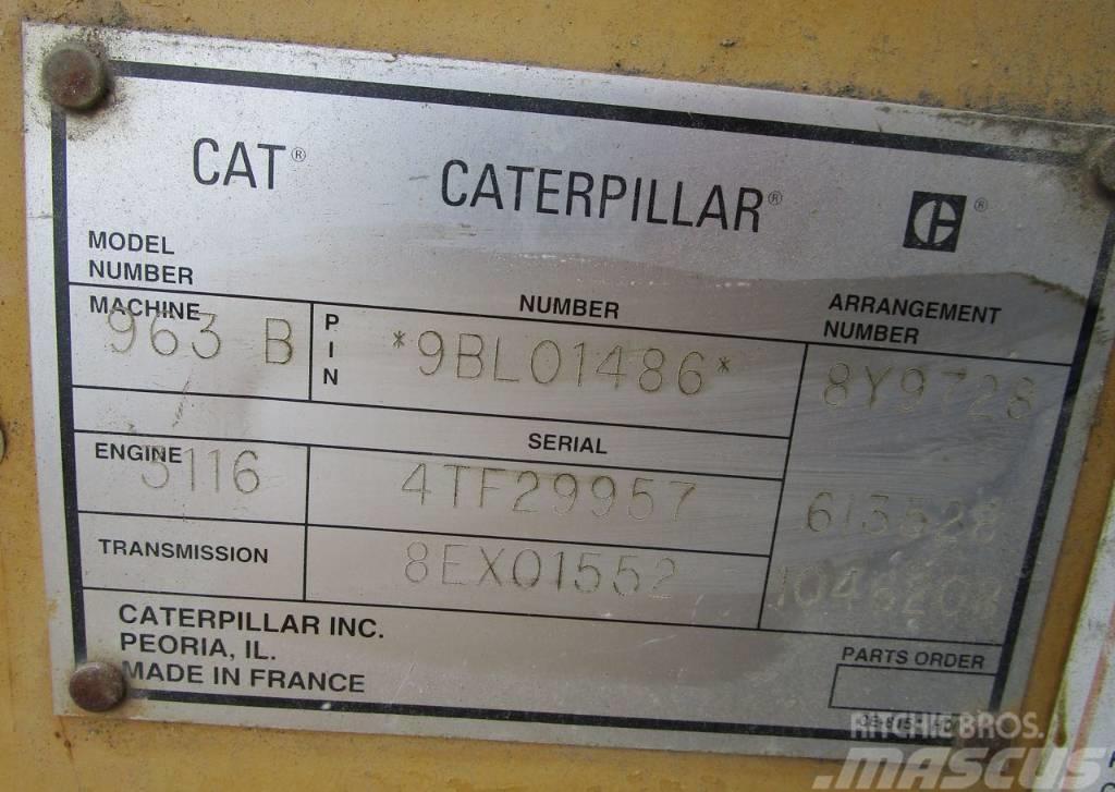CAT 963 B LGP Beltelastere