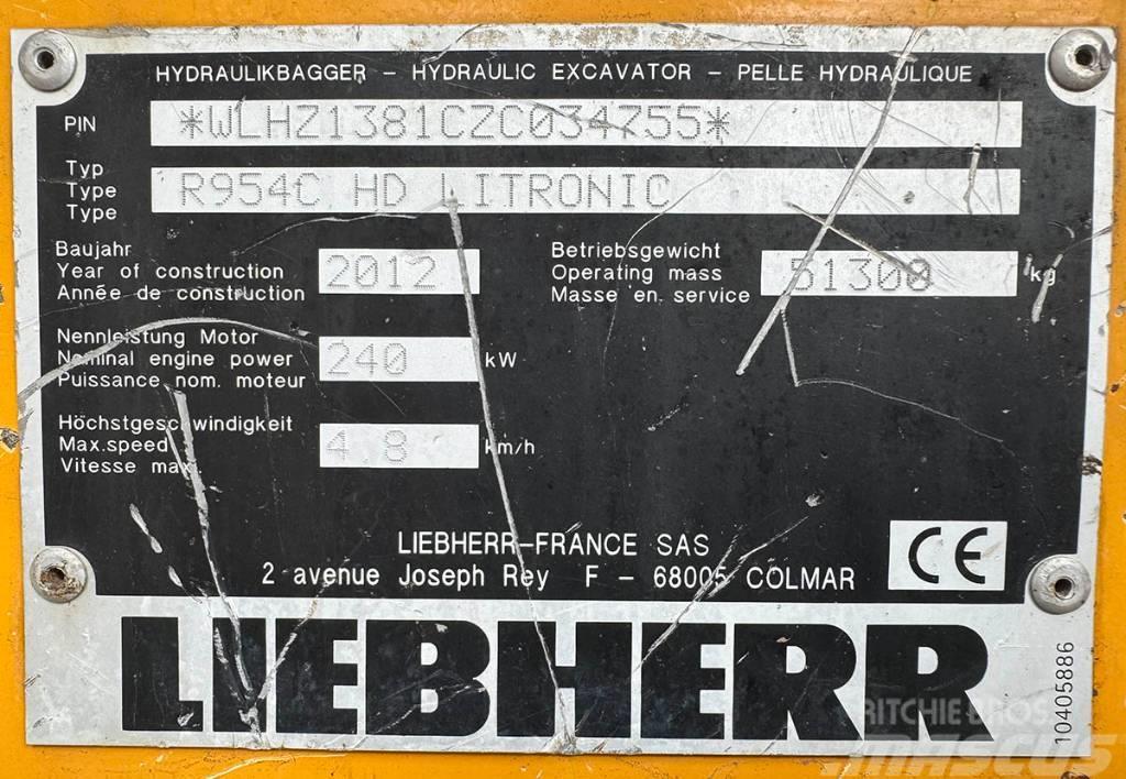 Liebherr R 954 C HD Beltegraver