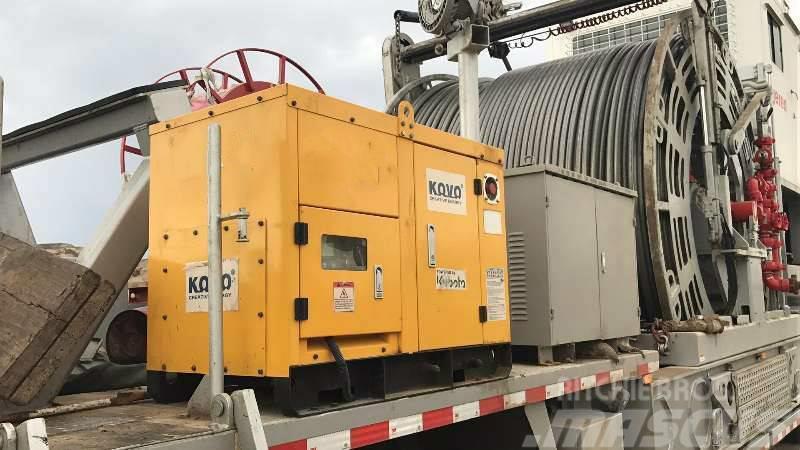 Kovo DIESEL WELDER POWERED BY KUBOTA EW600DST Diesel Generatorer