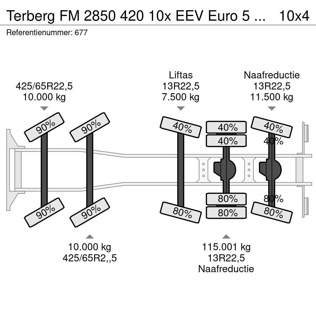 Terberg FM 2850 420 10x EEV Euro 5 Liebherr 15 Kub Mixer N Betongbiler