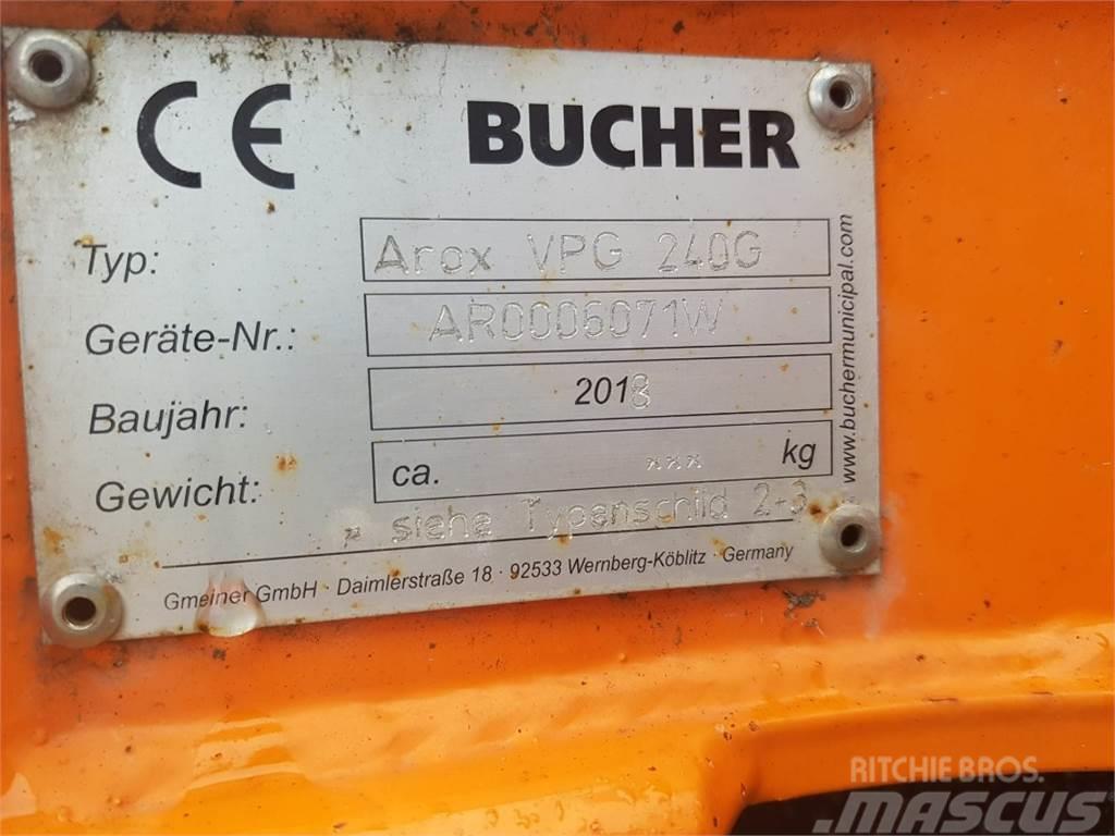 Bucher Schneepflug Gmeiner Arox VPG 240 G Andre komponenter