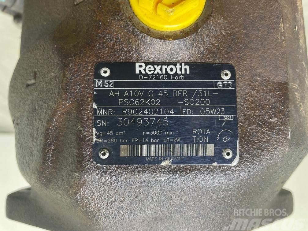 Rexroth A10VO45DFR/31L-R902402104-Load sensing pump Hydraulikk