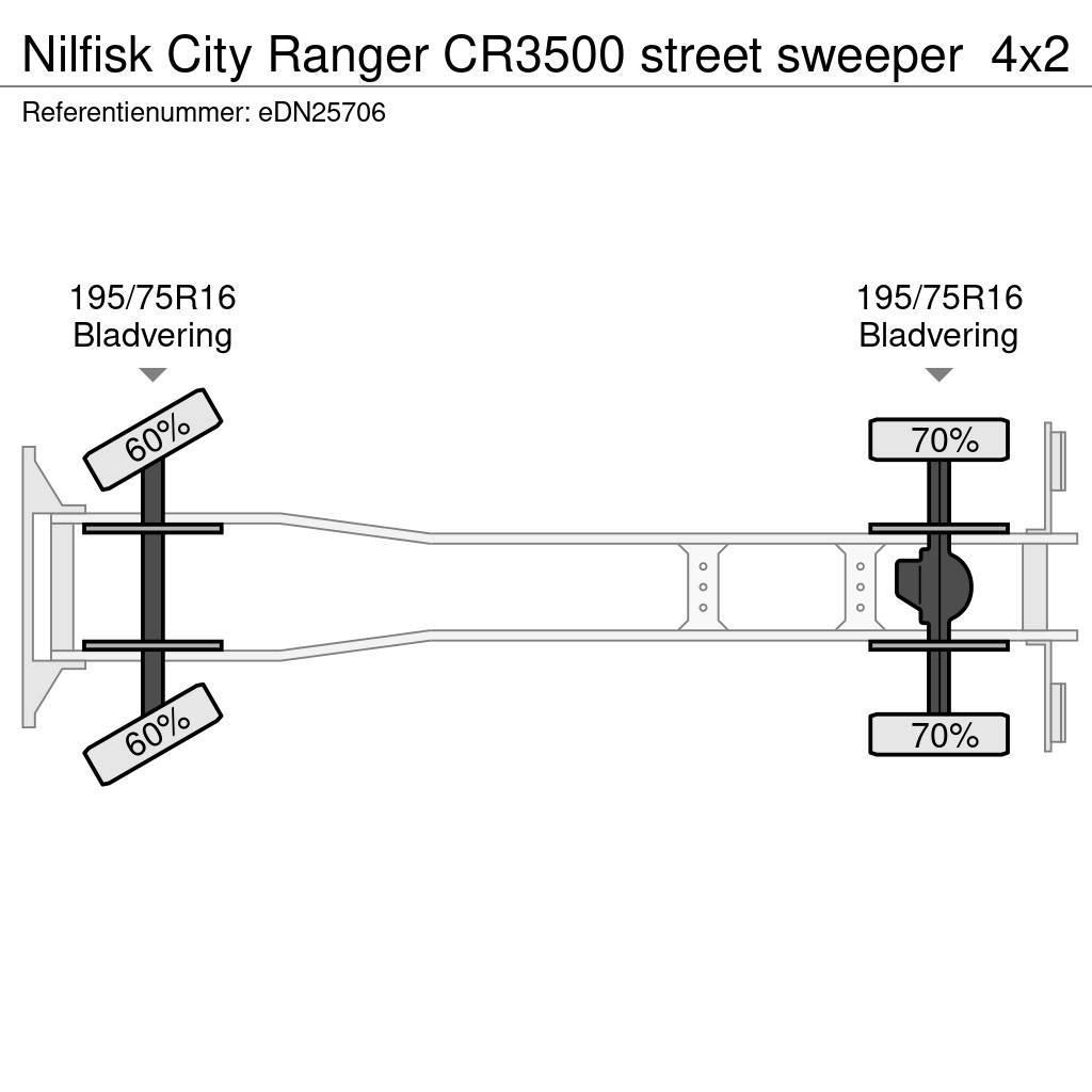Nilfisk City Ranger CR3500 street sweeper Slamsugere