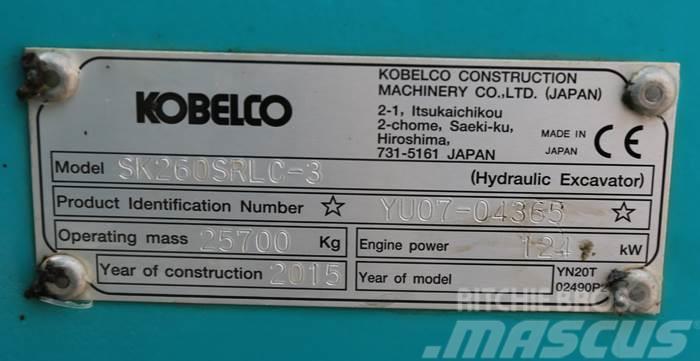 Kobelco SK260SRLC-3 Beltegraver
