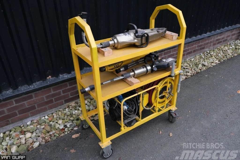 Weber Hydraulic spreader + Power unit + ram + cutter Klemme
