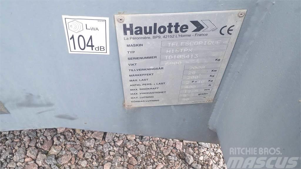 Haulotte H16TPX Teleskop bomlifter