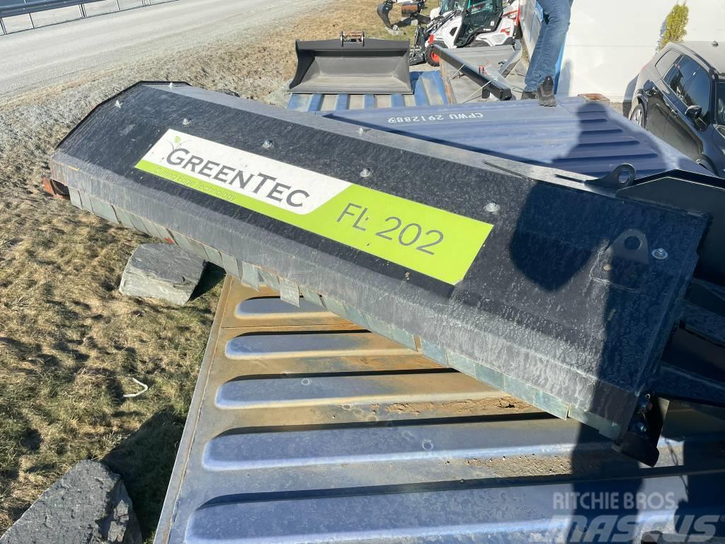 Greentec FL 202 bakmontert beitepusser Beitepussere og toppkuttere