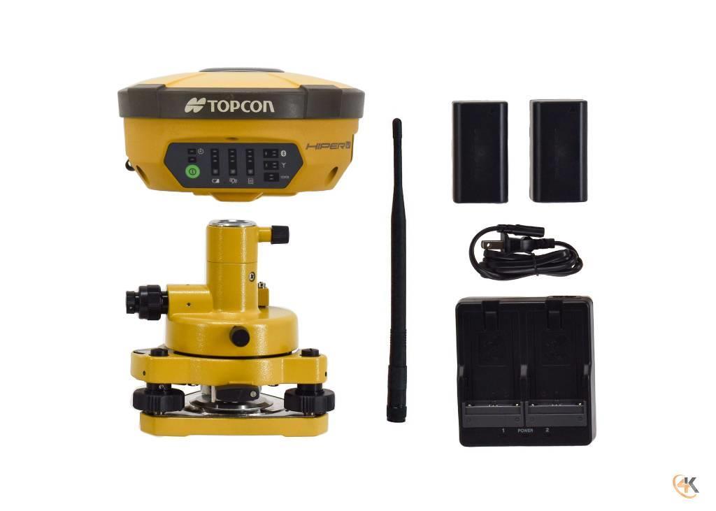 Topcon Single Hiper V FH915+ GPS GNSS Base/Rover Receiver Andre komponenter