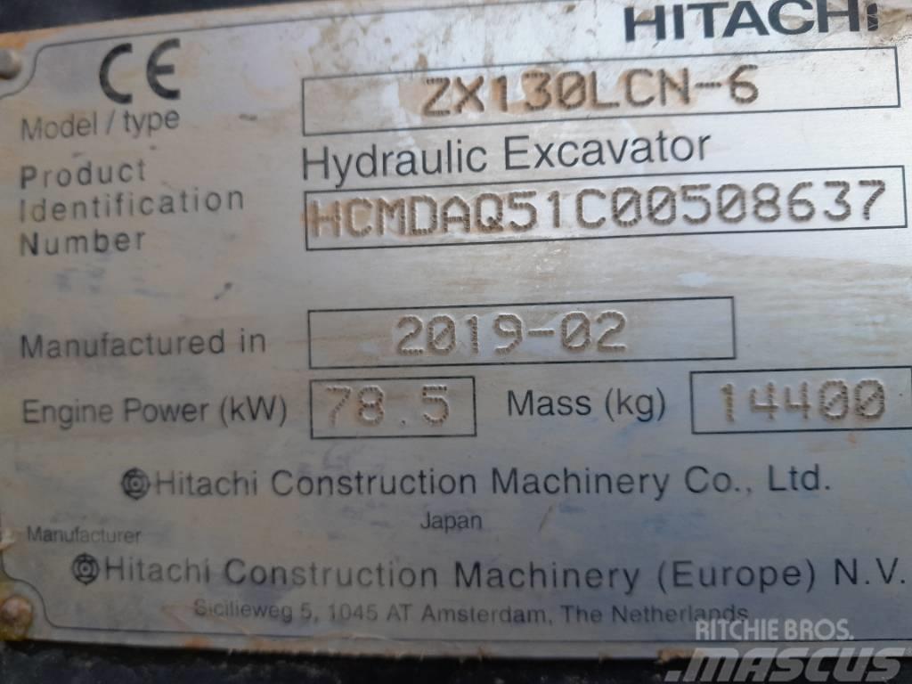 Hitachi ZX 130-6 Beltegraver