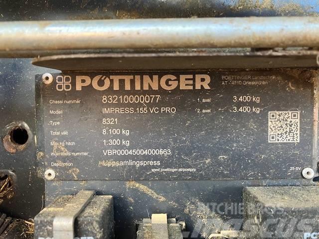 Pöttinger Impress 155 VC PRO Rundballepresser