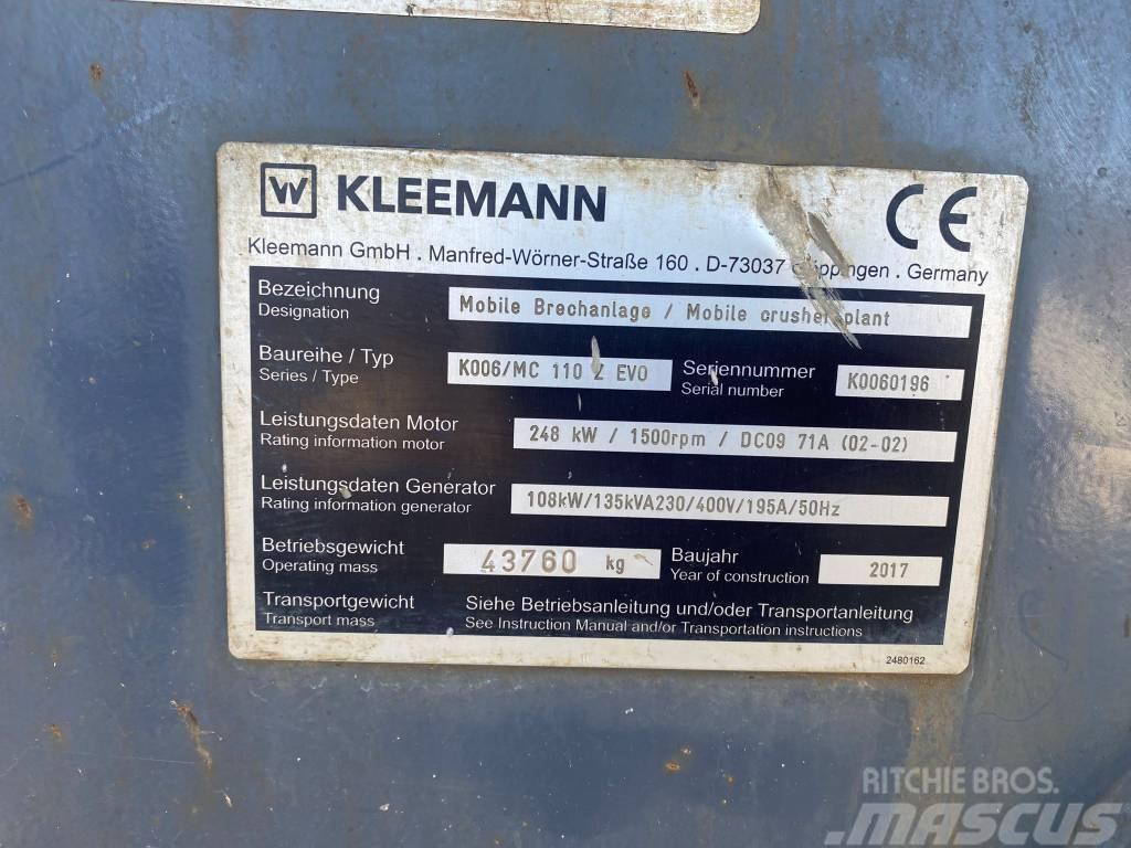 Kleemann MC 110 Z Evo Mobile knuseverk