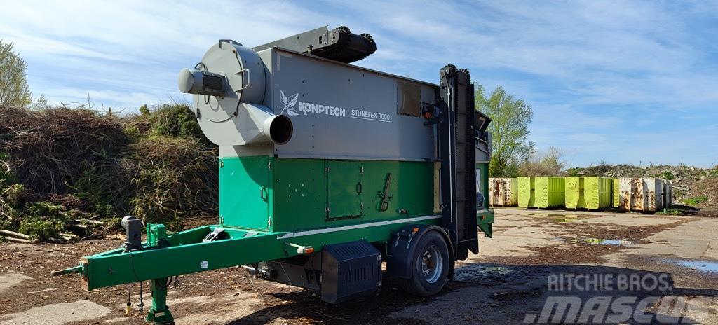 Komptech Stonefex 3000 E Utstyr for avfall sortering
