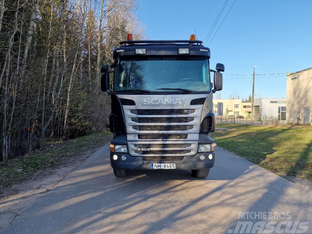 Scania R420 Tømmerbiler