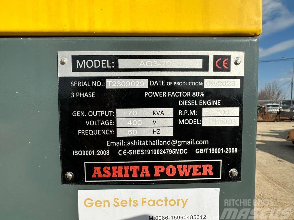 Ashita AG3-70E Diesel Generatorer