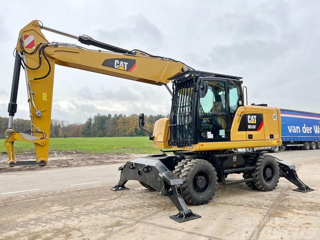 CAT M316F - Excellent Condition / Well Maintained Hjulgravere