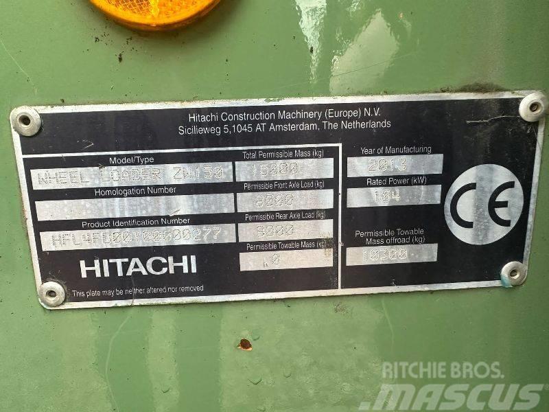 Hitachi ZW 150 Hjullastere