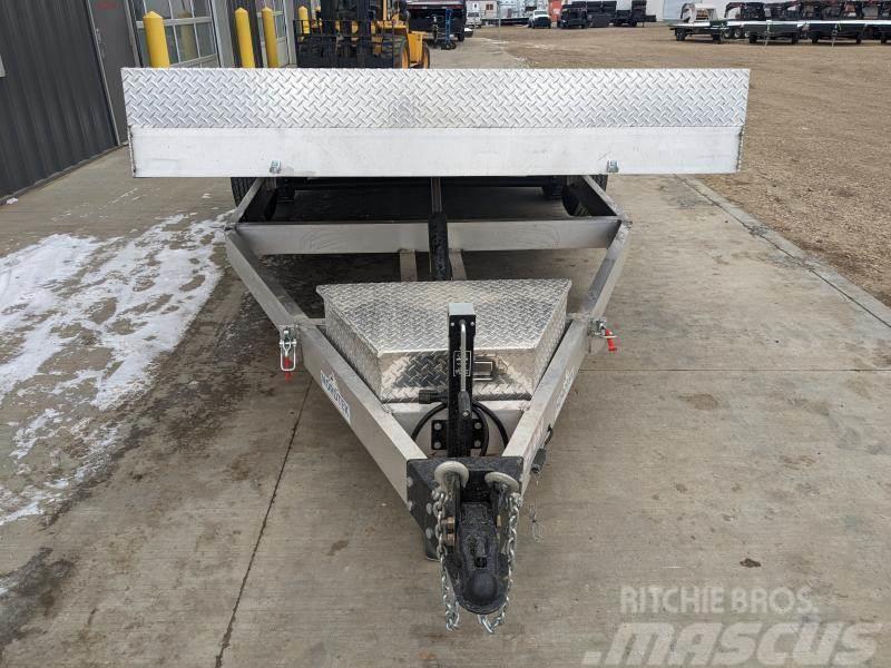  82 x 18' Aluminum Hydraulic Tilt Deck Trailer 82 x Biltransporter henger