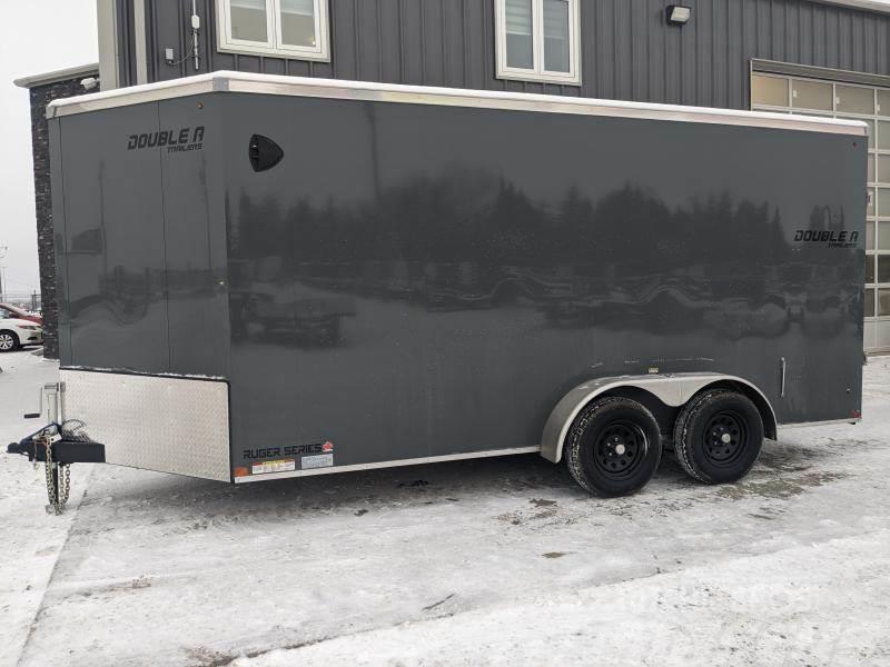 Double A Trailers 7' x 16' Cargo Enclosed Trailer Double A Trailers  Skappåbygg