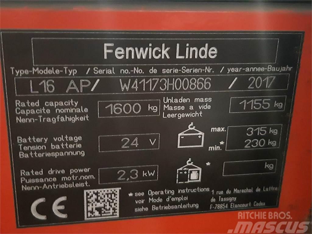 Fenwick L16AP Ledestablere