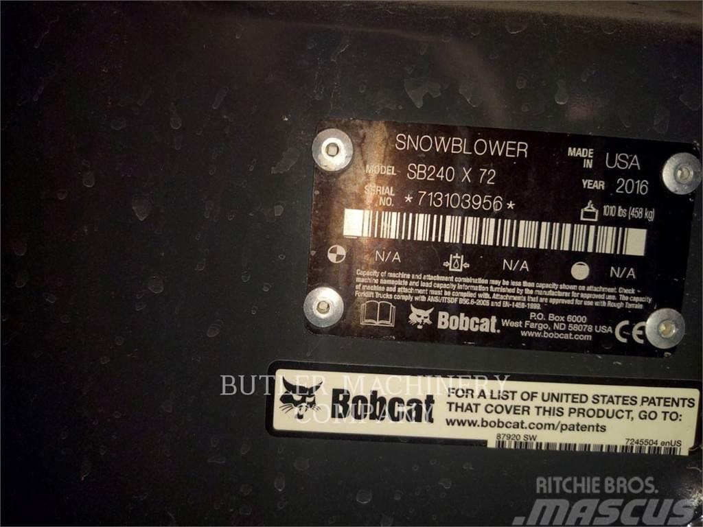 Bobcat SB240 X72 Snøfresere