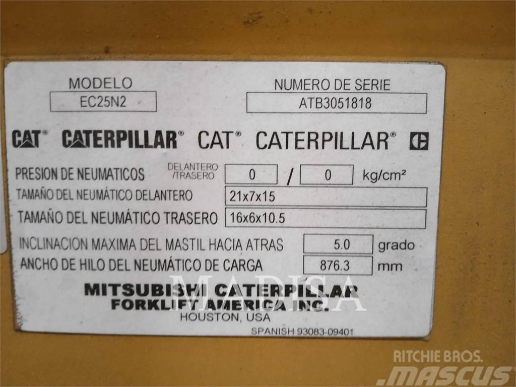 CAT LIFT TRUCKS EC25N2 Gaffeltrucker - Annet