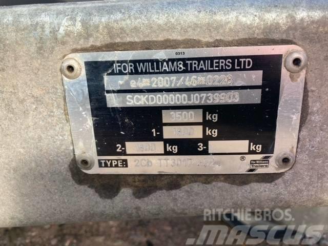 Ifor Williams TT3017195 Tipper Trailer Tipphengere