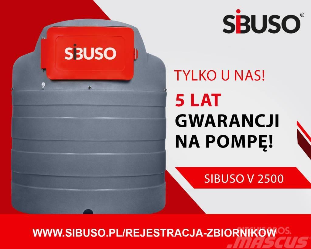 Sibuso 2500L zbiornik dwupłaszczowy Diesel Redskapsbærere