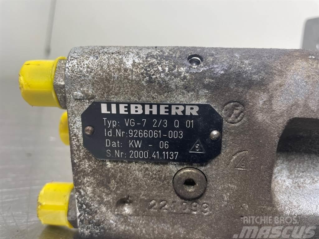 Liebherr A316-9266061-Servo valve/Servoventil/Servoventiel Hydraulikk
