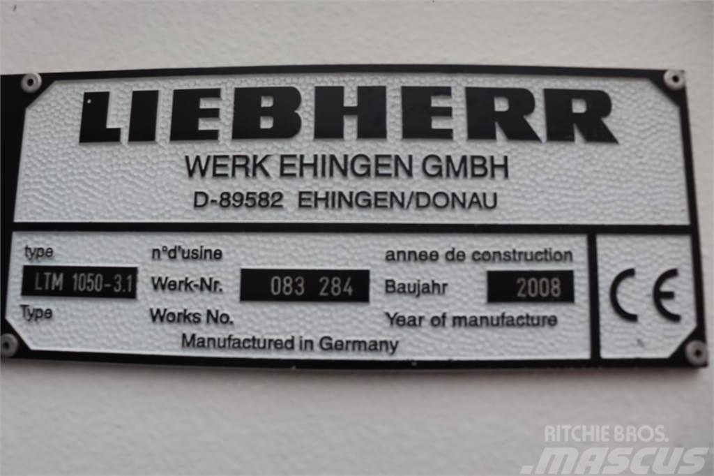 Liebherr LTM1050-3.1 Valid inspection till 03-2023, *Guaran Allterreng kraner