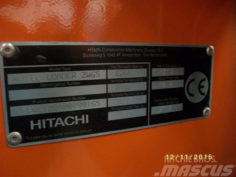 Hitachi ZW 65 Hjullastere