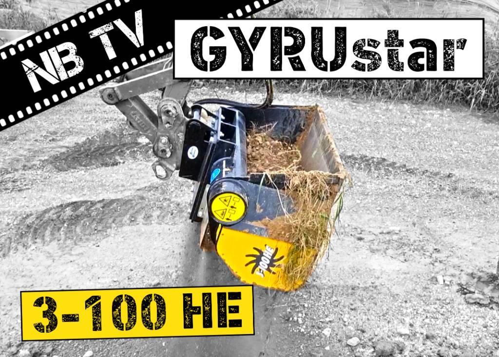 Gyru-Star 3-100HE (opt. Lehnhoff MS03, Verachtert) Sorteringsskuffer