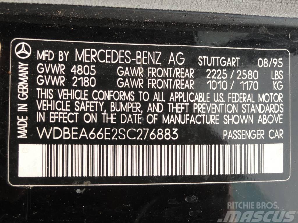 Mercedes-Benz E320 A124 Cabrio Cabriolet Convertible Kabriolet Personbiler