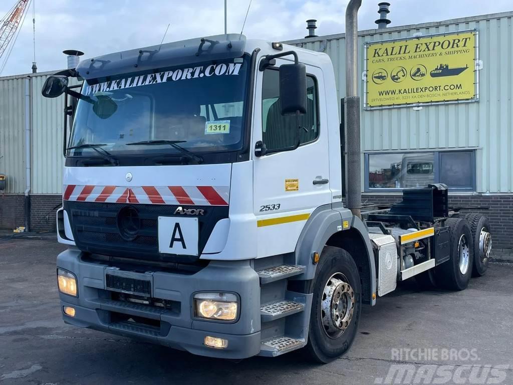 Mercedes-Benz Axor 2533 6x2 EPS 3 Pedals Chassis Cab Good Condit Chassis