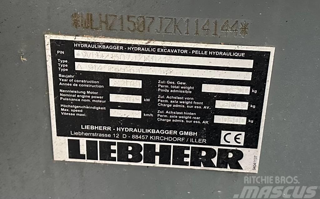 Liebherr A 914 Compact Hjulgravere