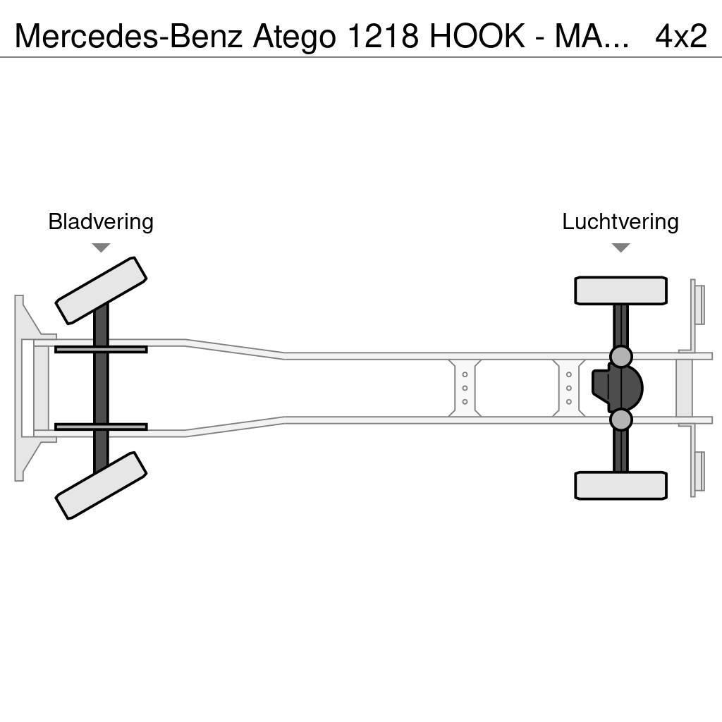 Mercedes-Benz Atego 1218 HOOK - MATERIAL COFFER Krokbil