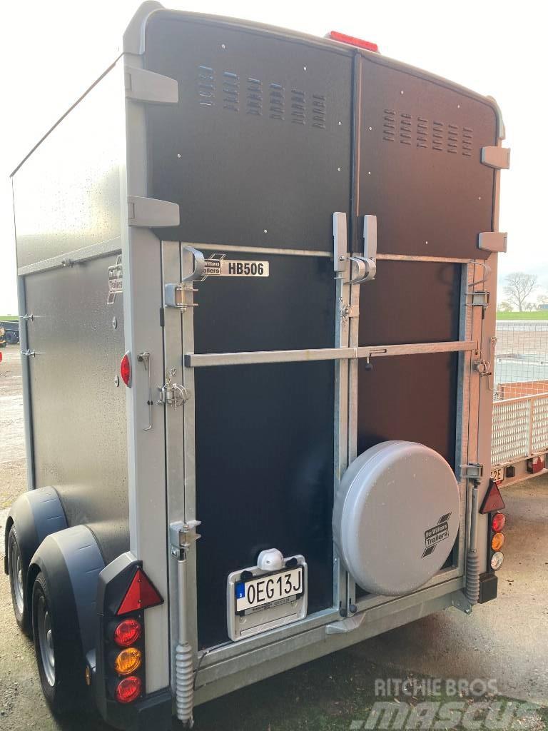 Ifor Williams hb506 Dyretransport semi-trailer