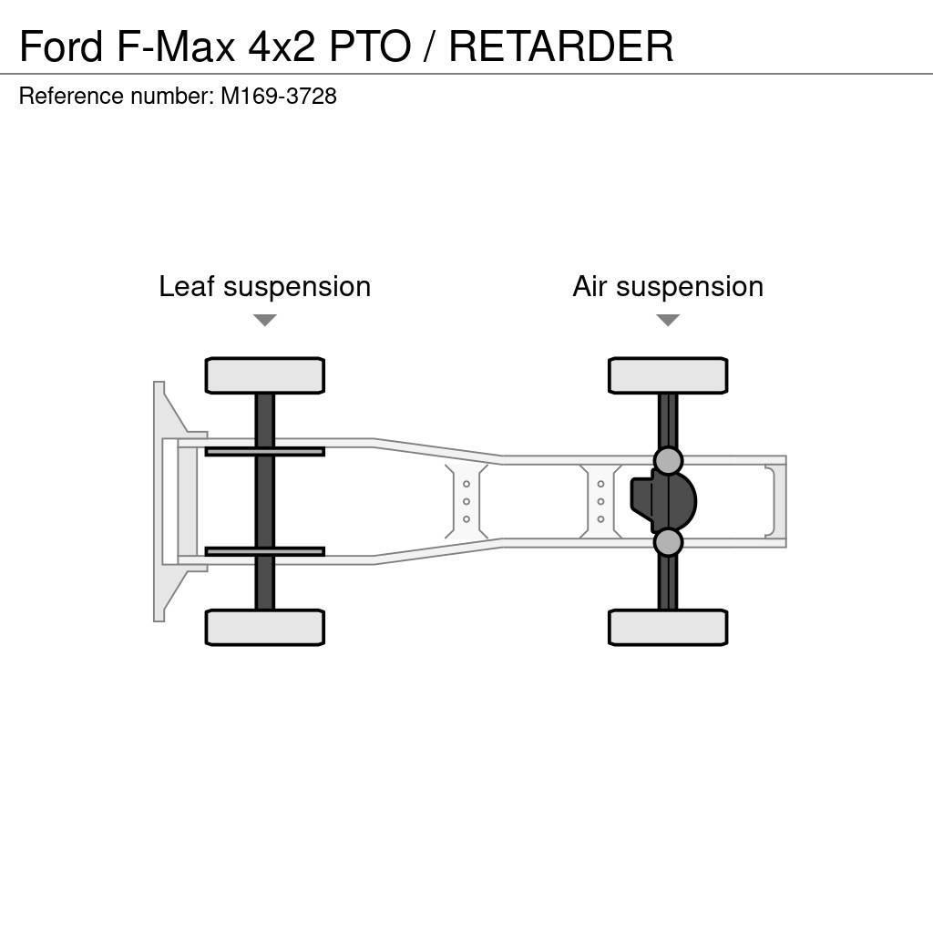 Ford F-Max 4x2 PTO / RETARDER Trekkvogner