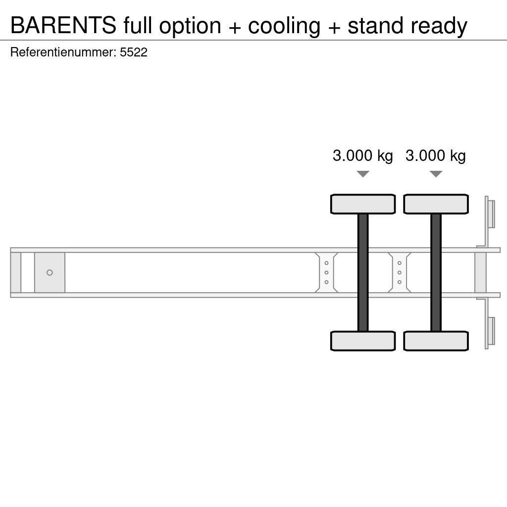  BARENTS full option + cooling + stand ready Andre semitrailere
