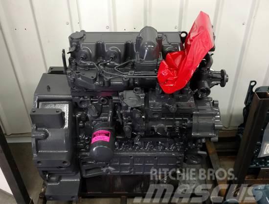 Kubota V3600TER-GEN Rebuilt Engine: LeeBoy Sweeper Motorer
