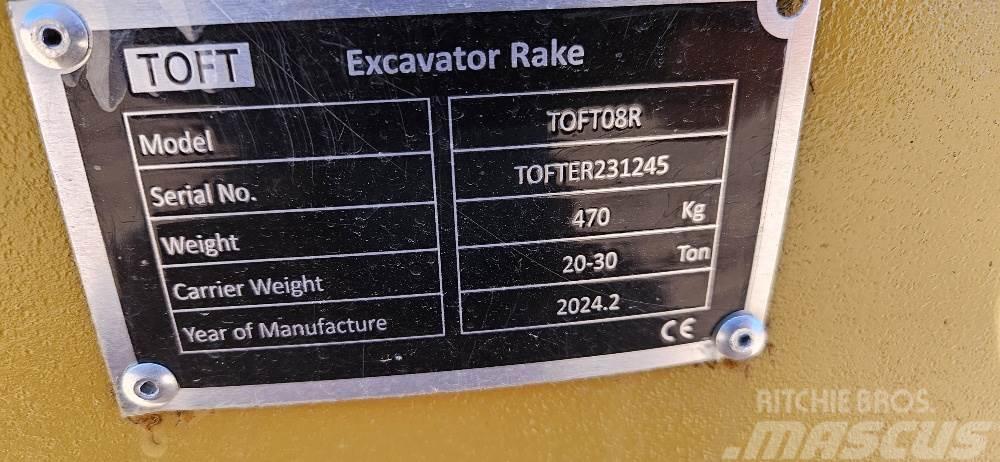  Excavator Rake Andre komponenter